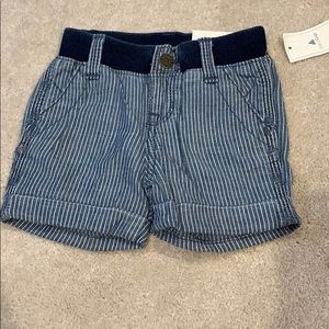 Pinstripe shorts